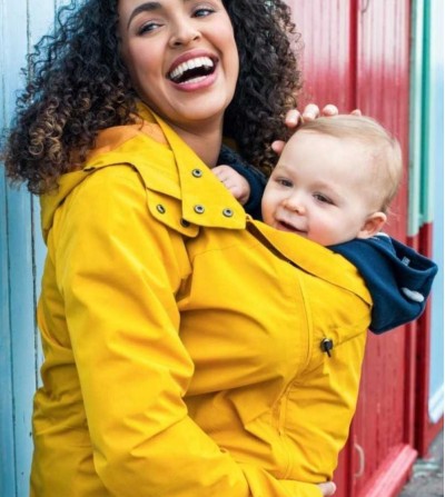 Chaqueta porteo Numbat Go azul marino en Kaboo