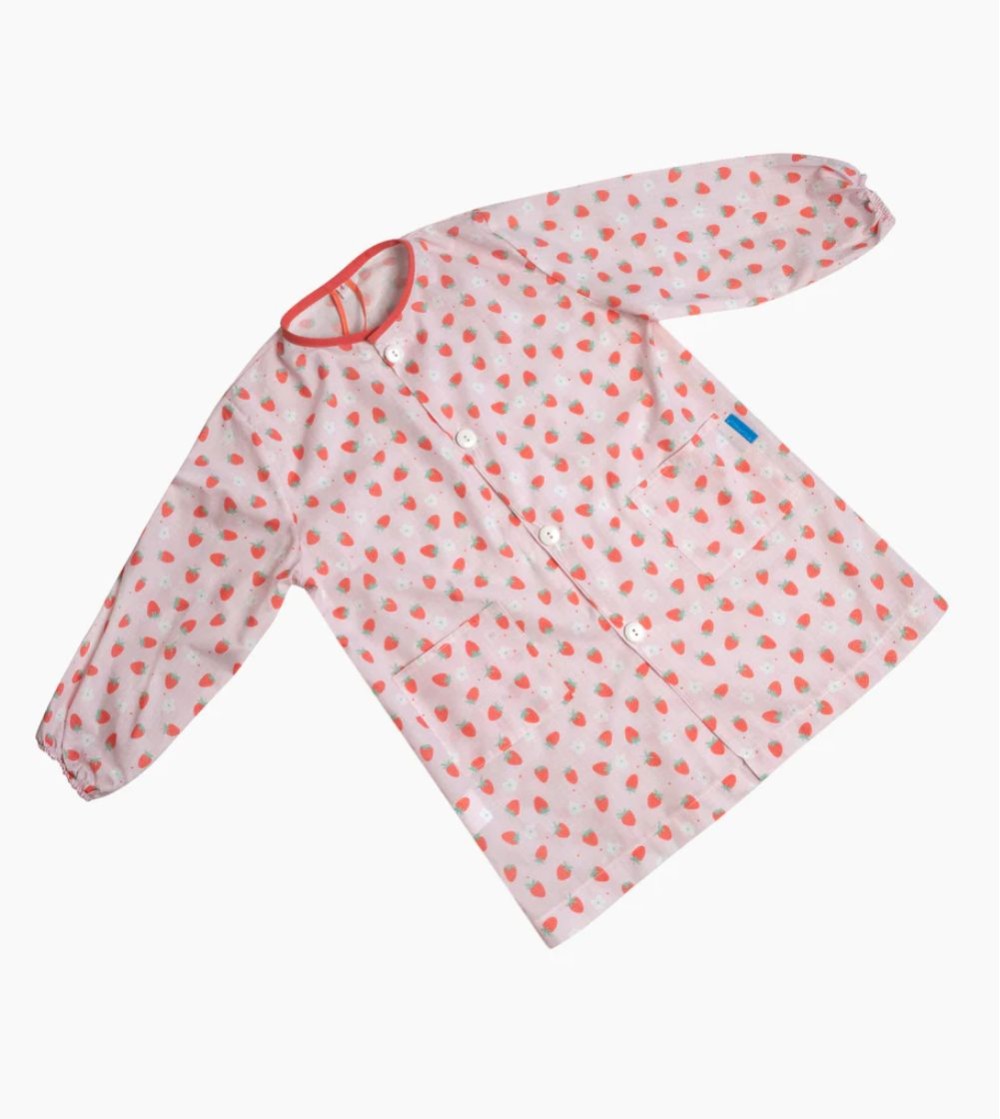 Bata escolar con botones