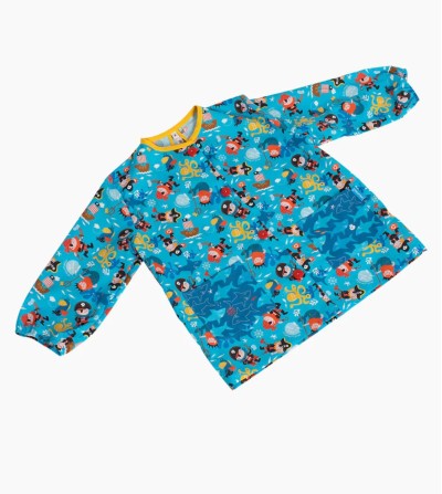 Bata escolar con botones